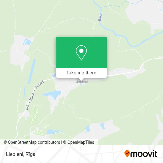 Liepieni map