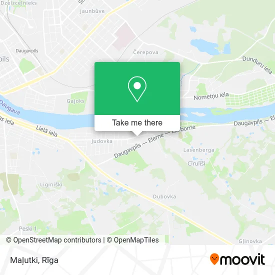 Maļutki map