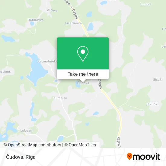 Čudova map