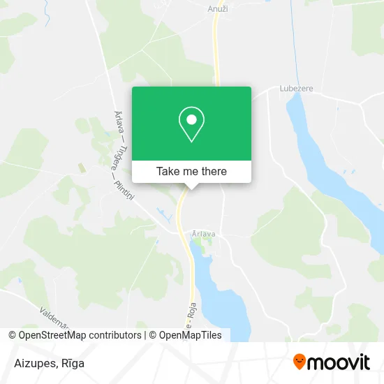 Aizupes map