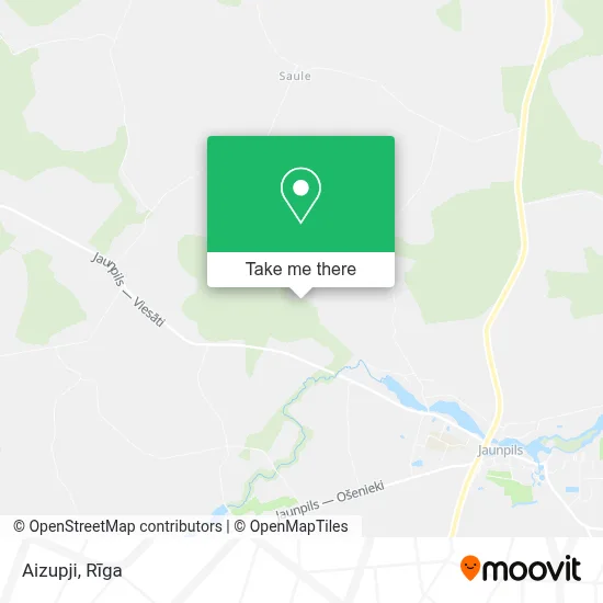 Aizupji map