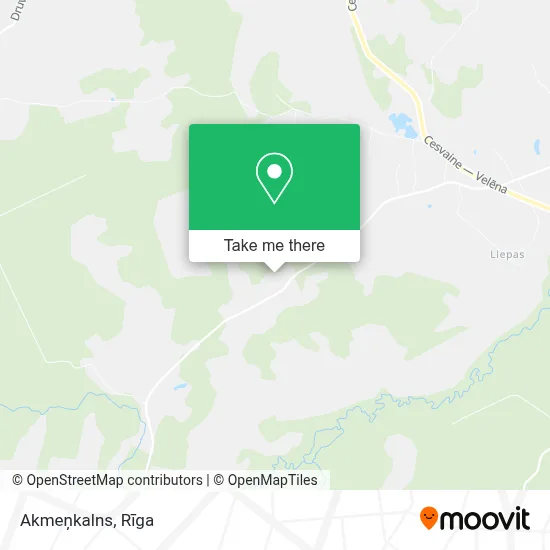 Akmeņkalns map