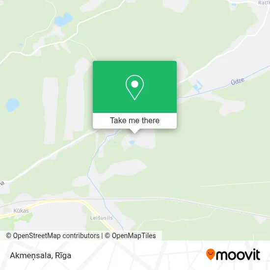 Akmeņsala map