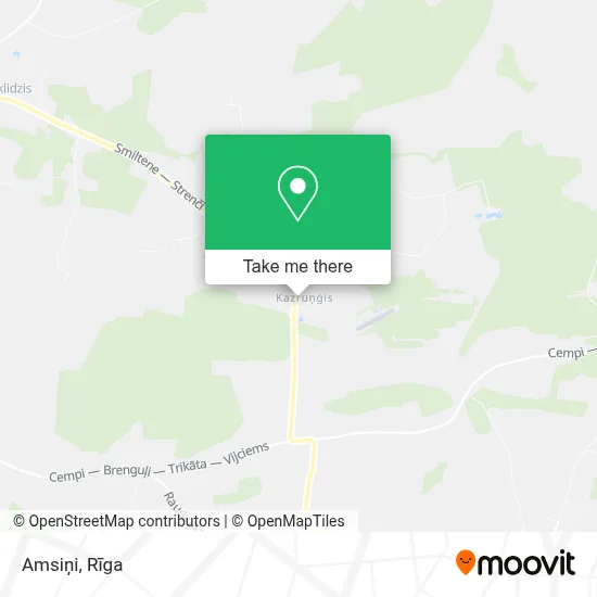 Amsiņi map