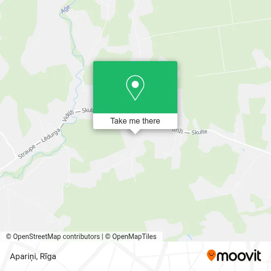 Apariņi map
