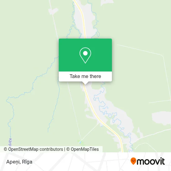 Apeņi map