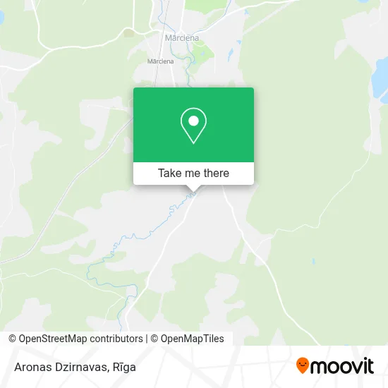 Aronas Dzirnavas map
