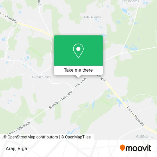Arāji map
