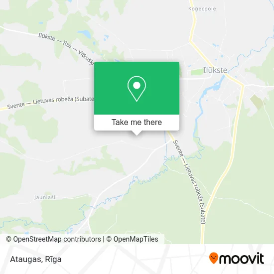 Ataugas map
