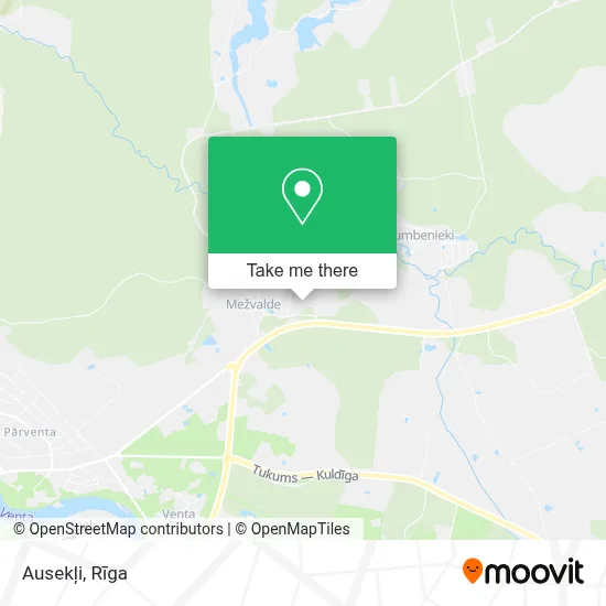 Ausekļi map