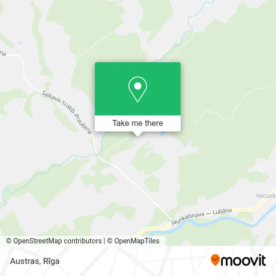 Austras map
