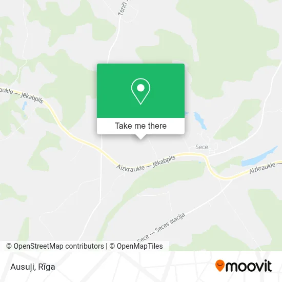 Ausuļi map
