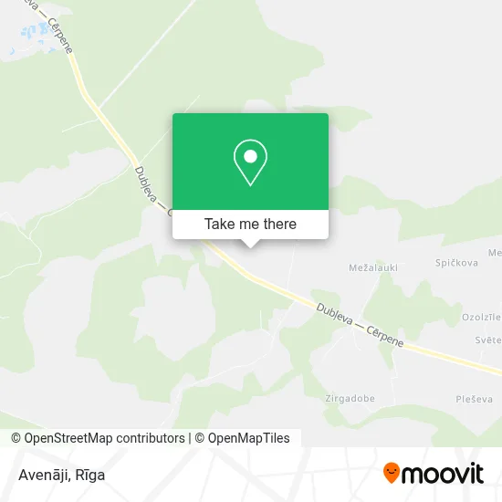 Avenāji map