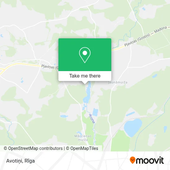 Avotiņi map