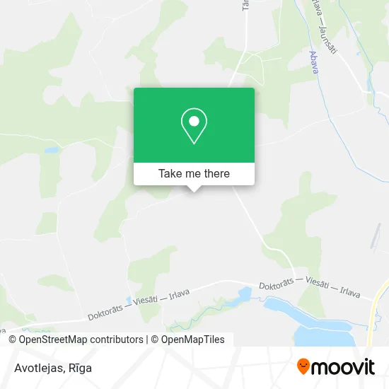 Avotlejas map