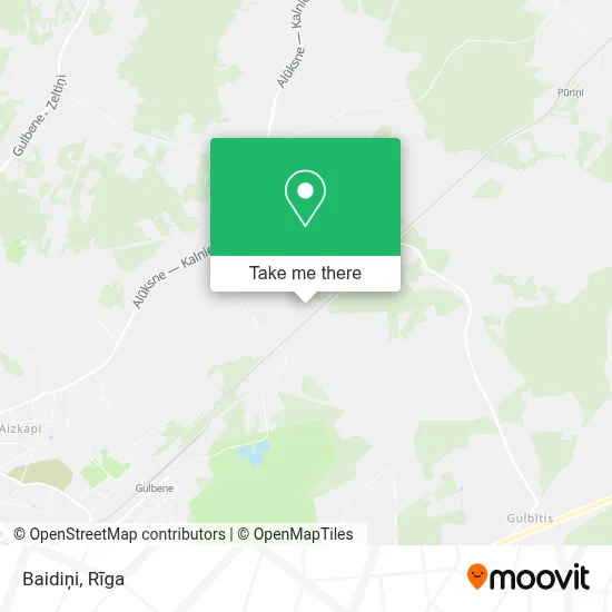 Baidiņi map