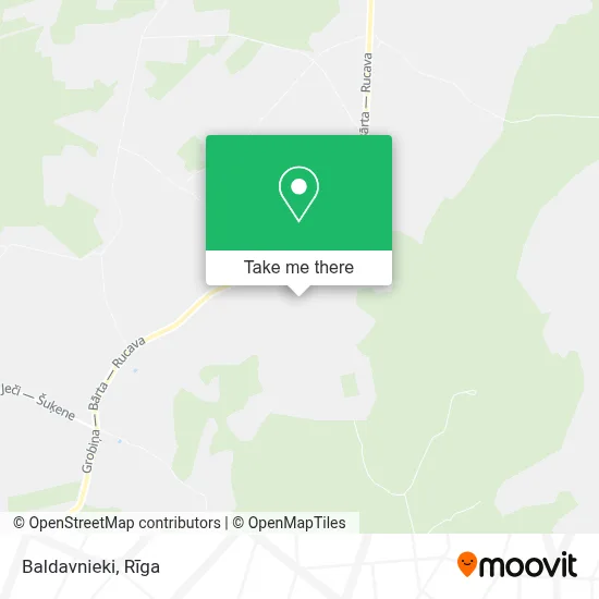 Baldavnieki map