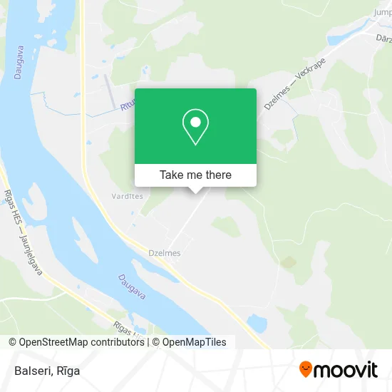 Balseri map