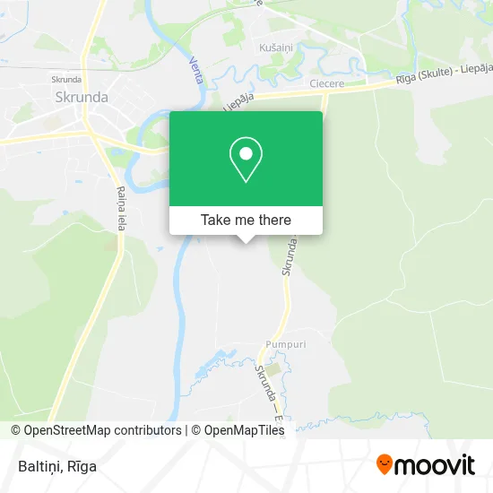 Baltiņi map