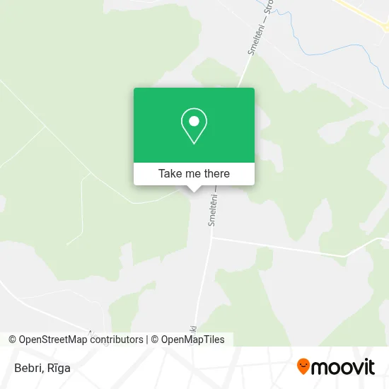 Bebri map