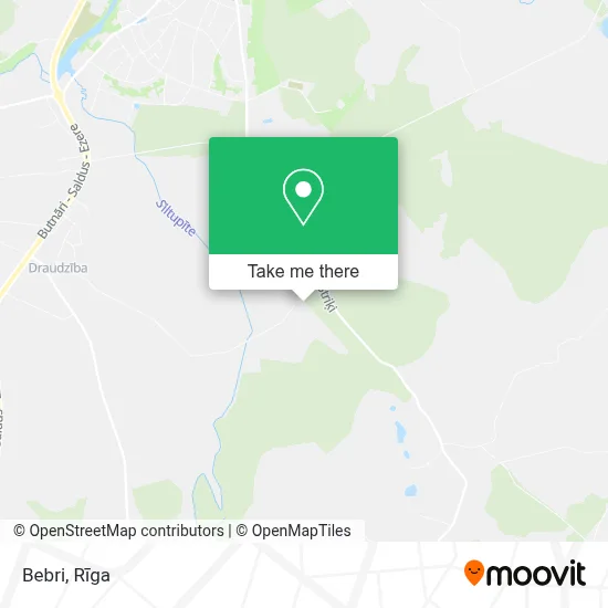Bebri map