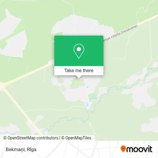 Bekmaņi map