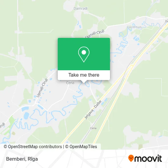 Bemberi map