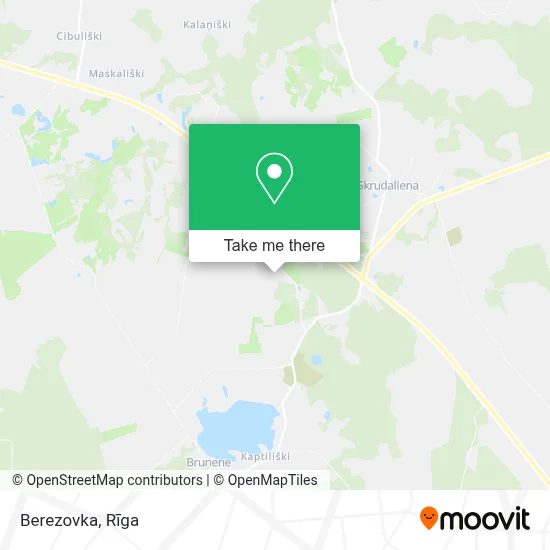 Berezovka map