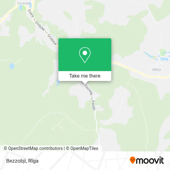 Bezzobji map