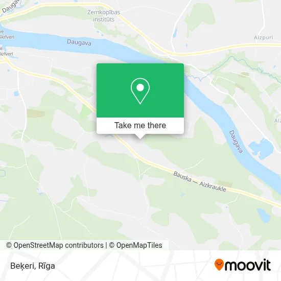 Beķeri map