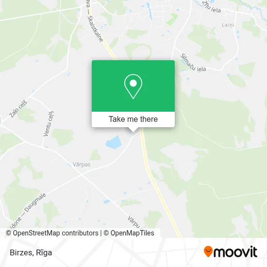 Birzes map