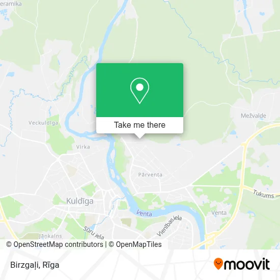 Birzgaļi map