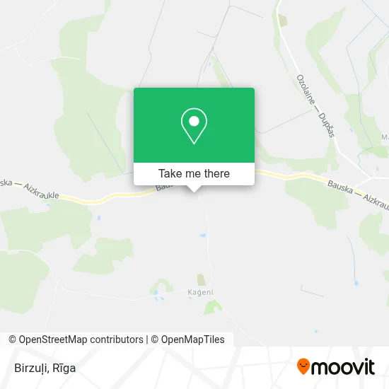 Birzuļi map