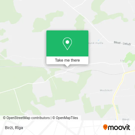 Birži map