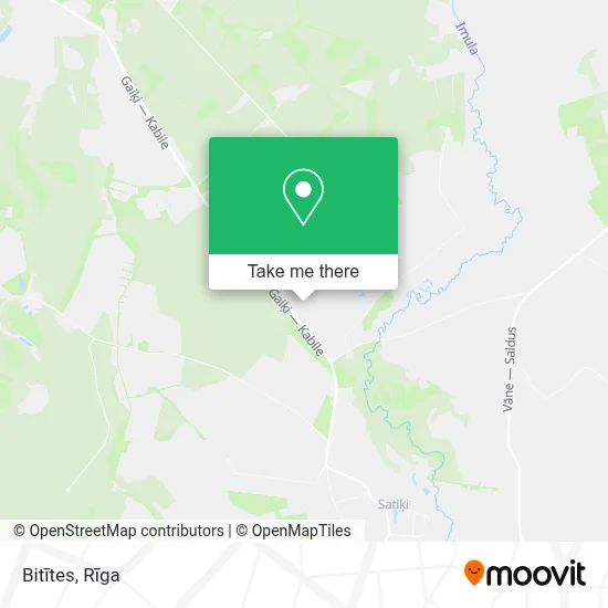 Bitītes map