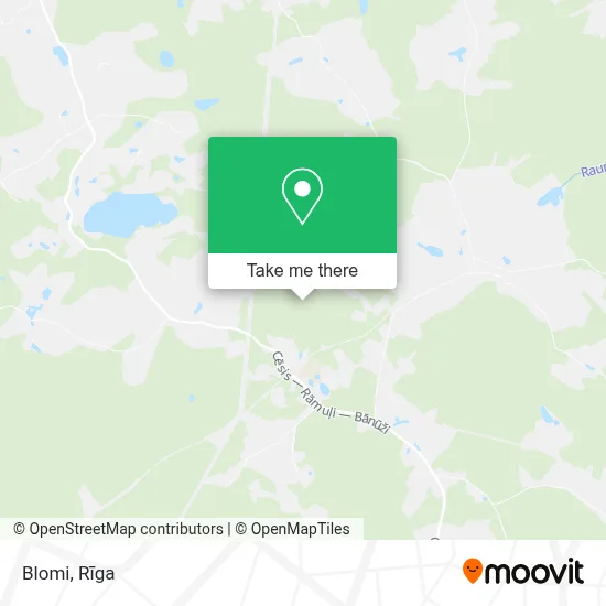Blomi map