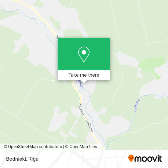 Bodnieki map
