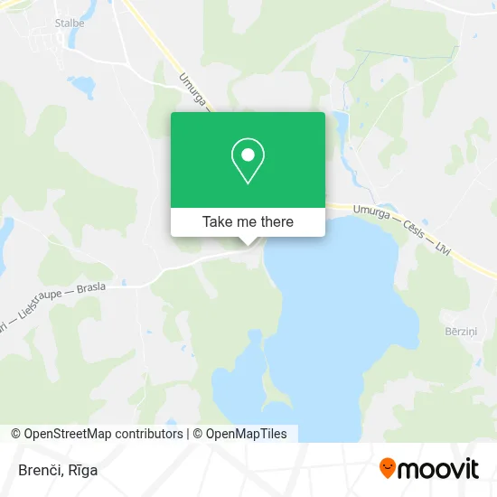Brenči map