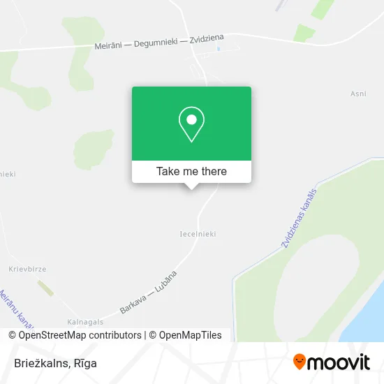 Briežkalns map