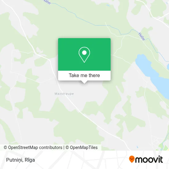 Putniņi map