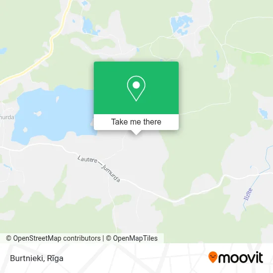 Burtnieki map