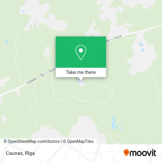 Caunas map