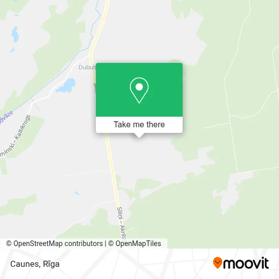 Caunes map