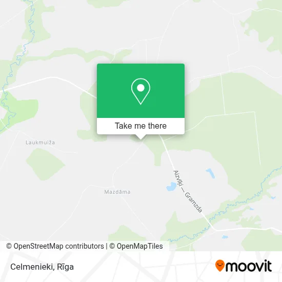 Celmenieki map