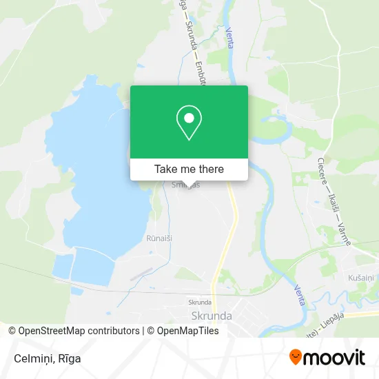 Celmiņi map