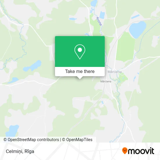 Celmiņi map
