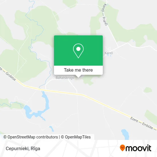 Cepurnieki map