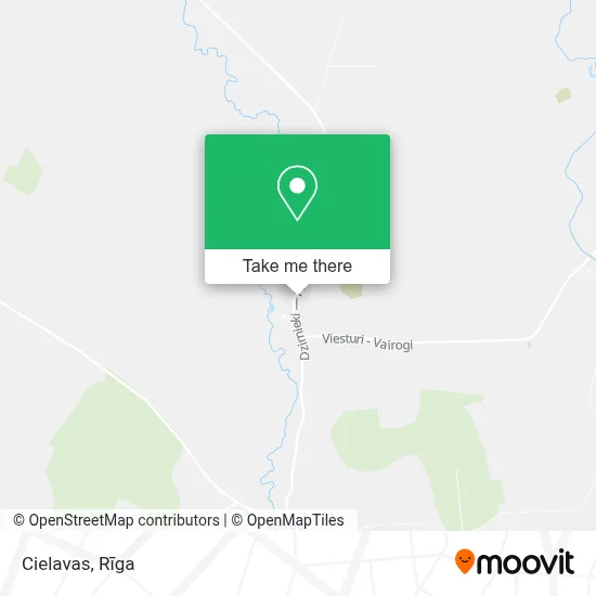 Cielavas map