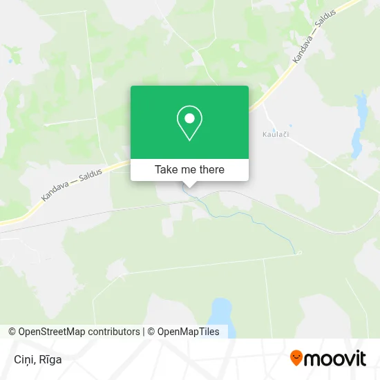 Ciņi map