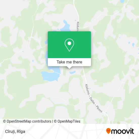 Cīruļi map